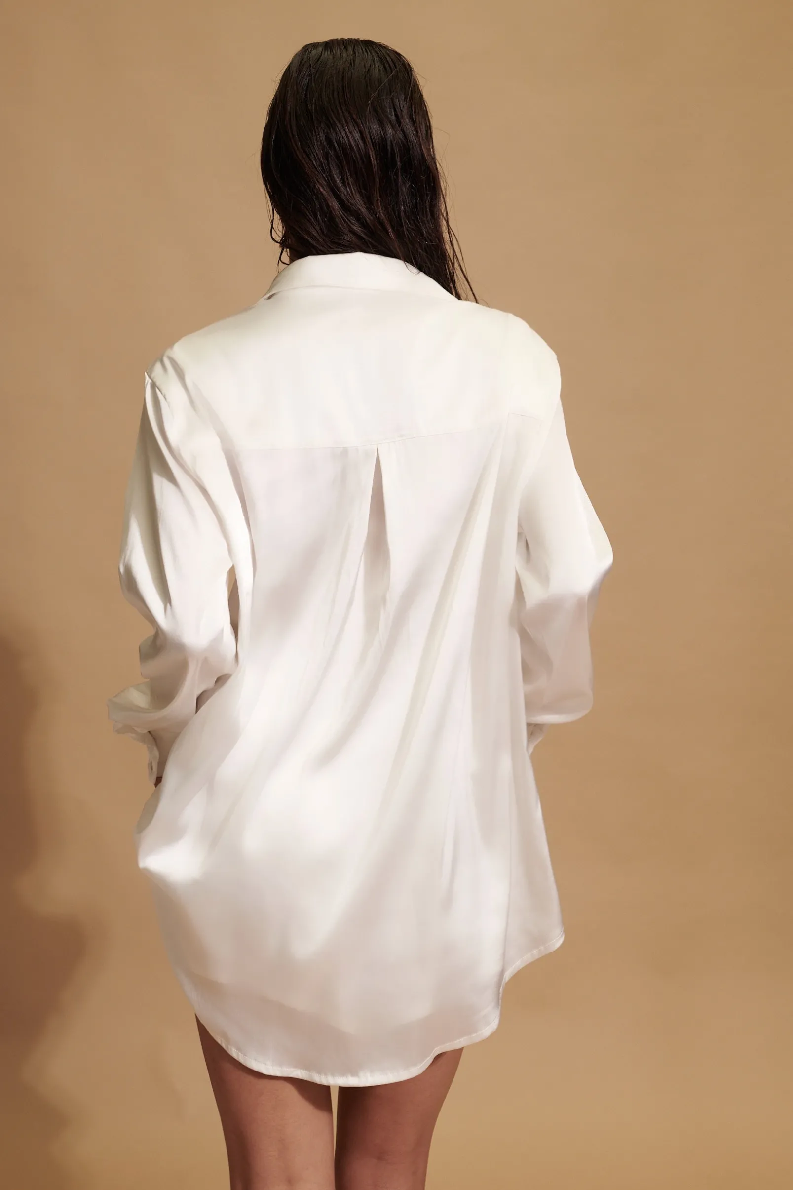 Store Kat The Label Celine Shirt Ivory white