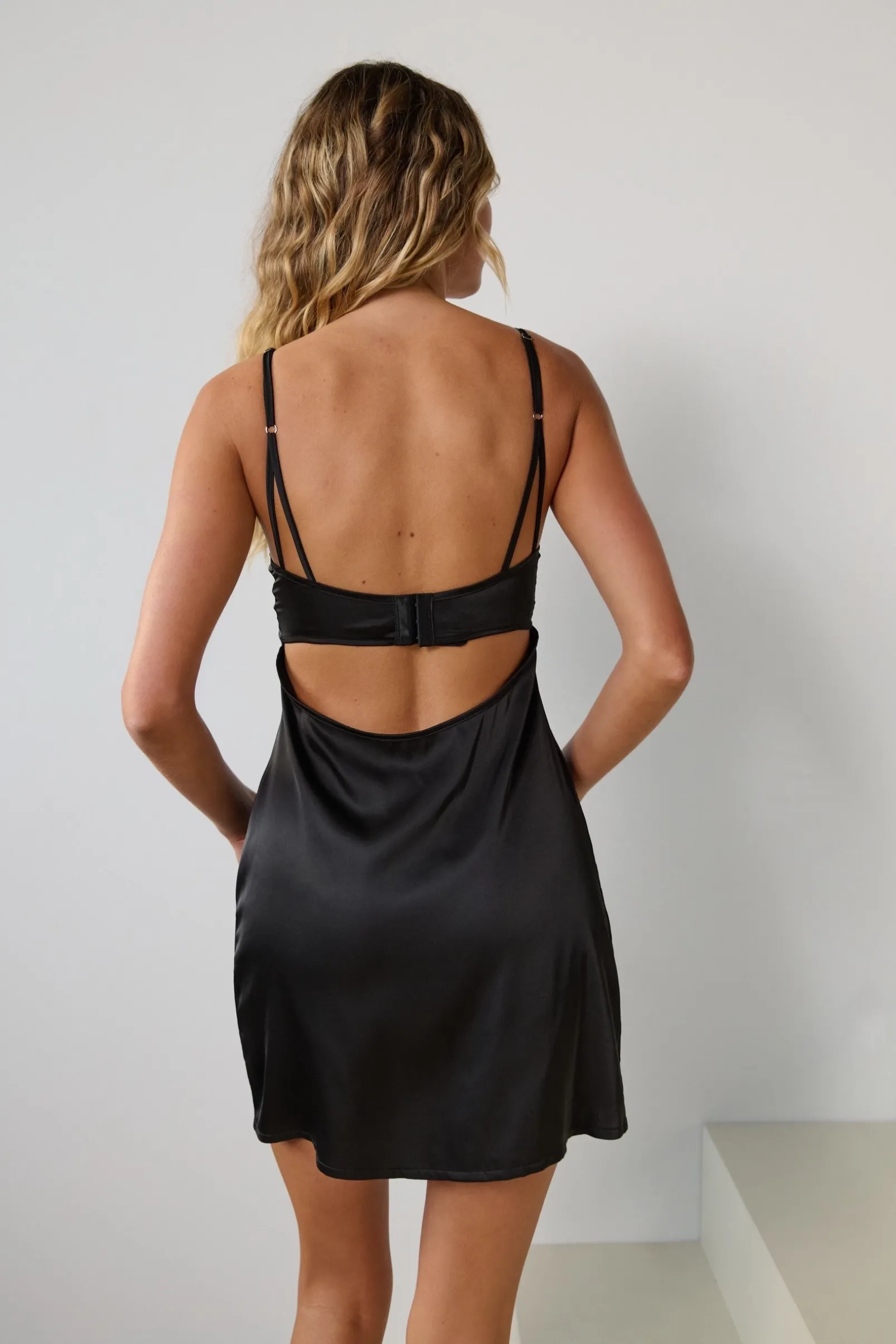 Shop Kat The Label Sienna Slip black